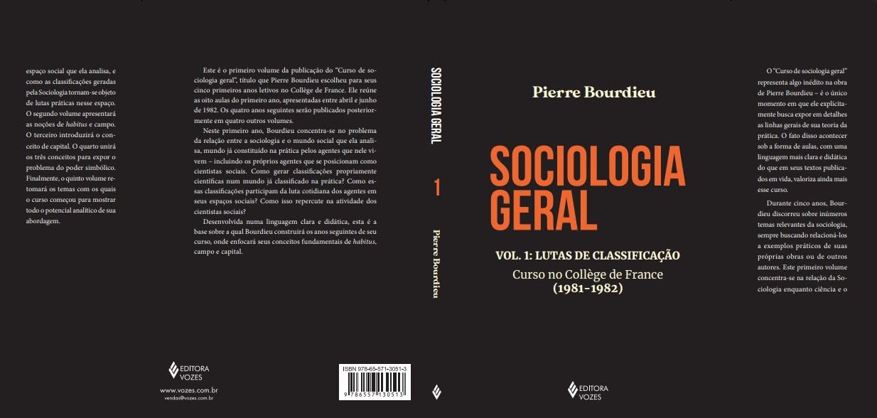 Sociologia geral - vol. 1 (Em Portugues do Brasil)