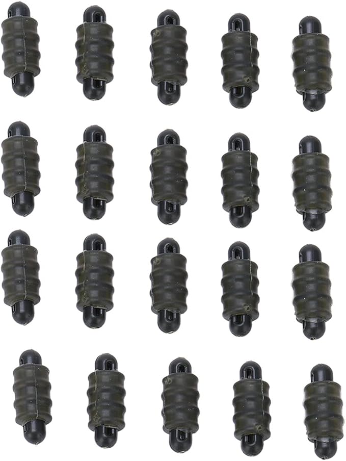 Carp Fishing Method Connectors, 20 Pieces Fishing Line Stopper Fishing