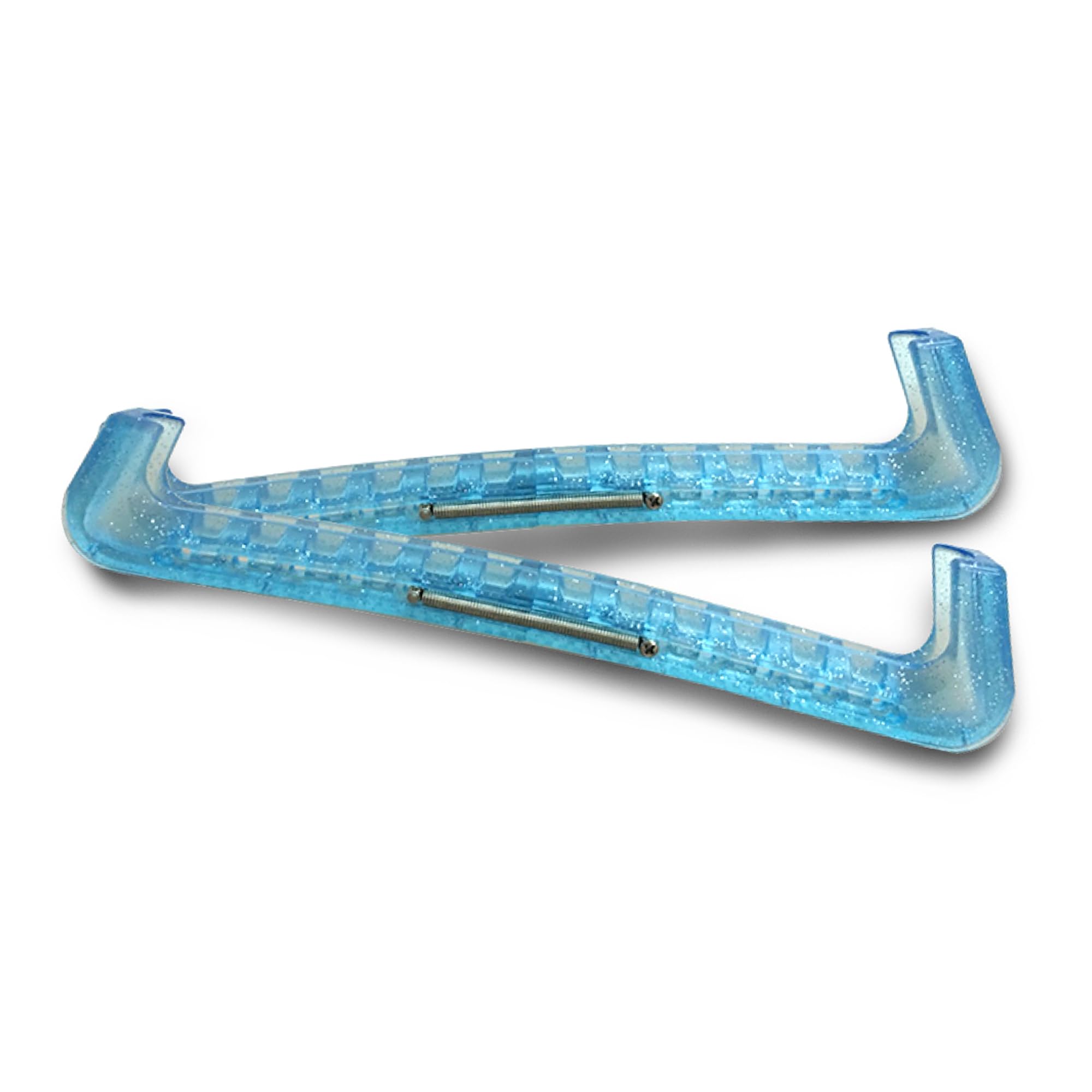 Xcess Adjustable Glitter Ice Skate Guards (Blue)