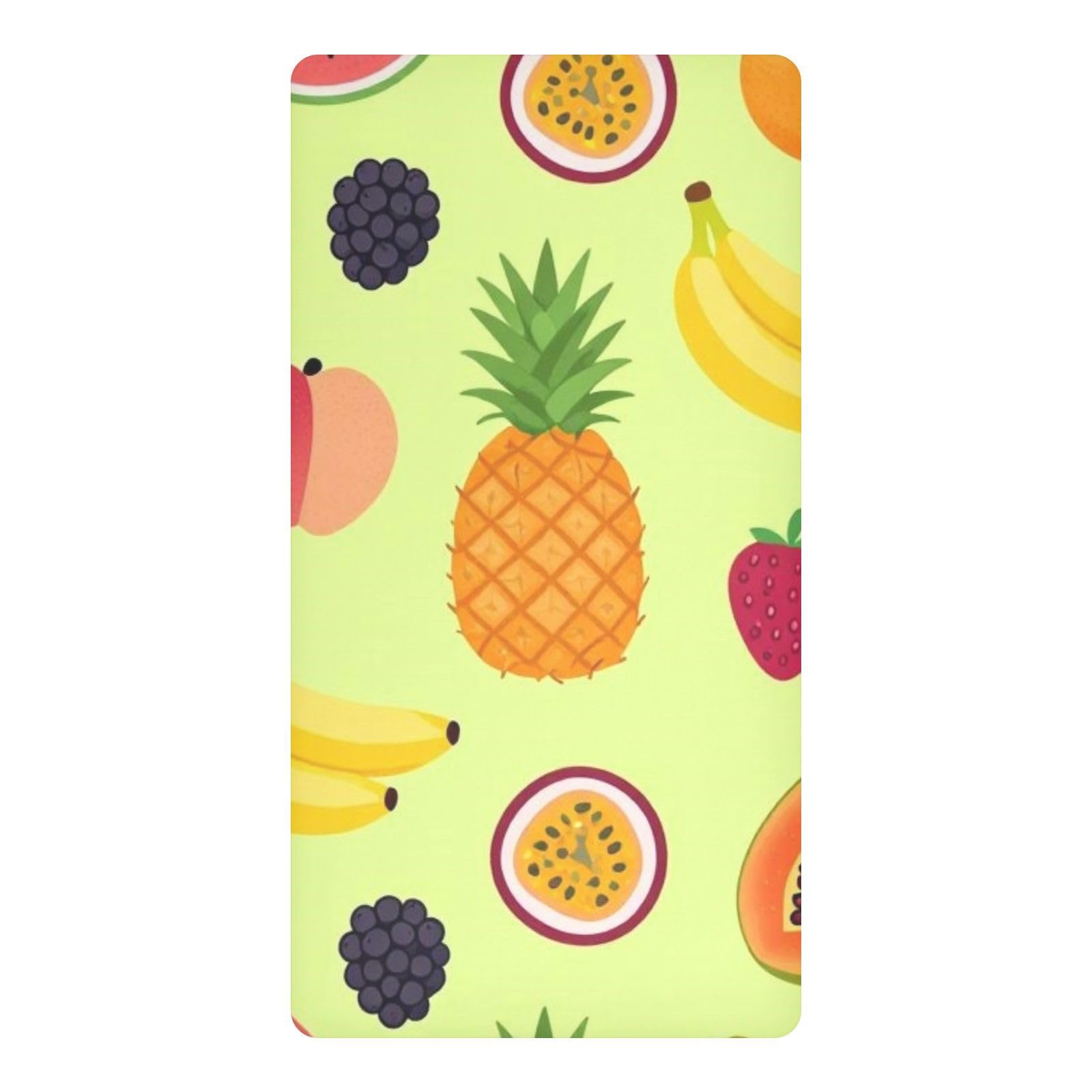 Parure de lit imperméable bébé motif fruits pour des nuits sans fuites