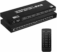 TESmart HDMIマトリックス切替器 8入力8出力 HMA0808A30 TESmart HDMIマトリックス切替器 8入力8出力 HMA0808A30 TESmart