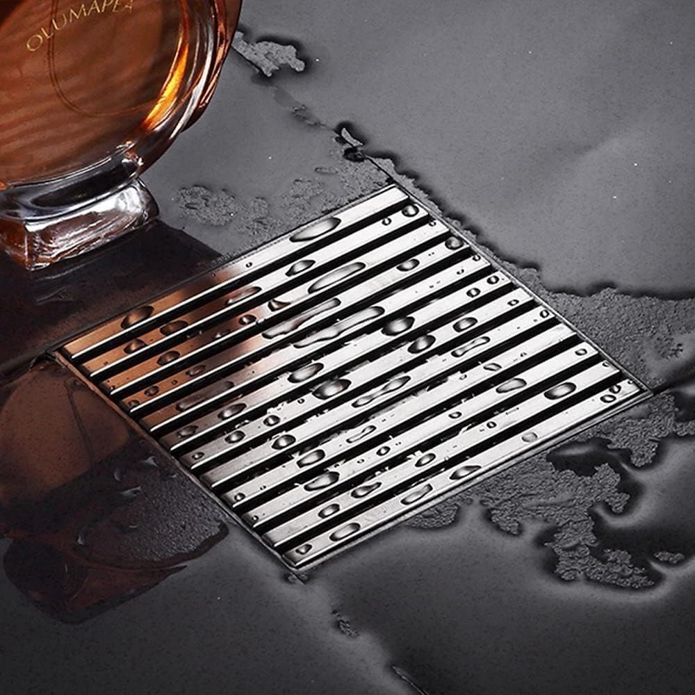 Amazon｜BtcFu排水ユニット 角型 排水トラップ 排水口カバー