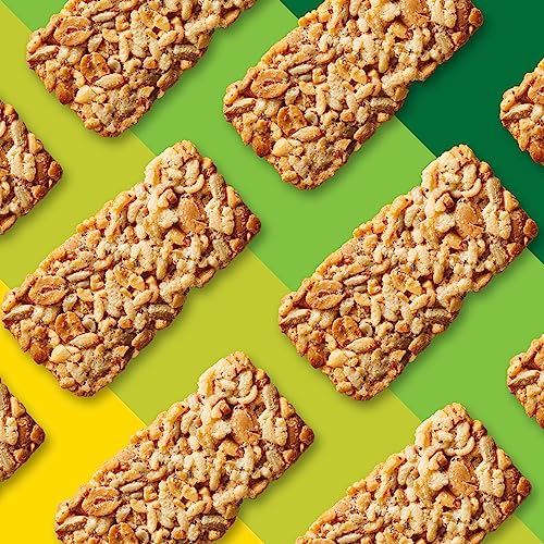 Image of Nature Valley Savory Nut Crunch Bars, Everything Bagel, 0.89 oz, 5 bars (Pack of 3)