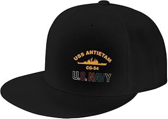USS Antietam Cg-54 Unisex Baseball Cap Sandwich Caps Jeans Caps Adjustable Baseball Cap Black