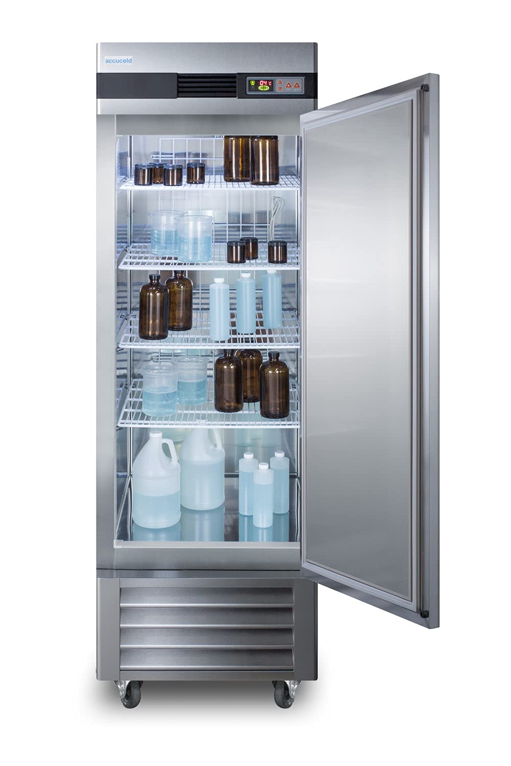 Accucold 23 Cu.Ft. Medical Refrigerator, 28” Wide, Vaccine Refrigerator, Stainless Steel- Ars23ml on Fridge.com - View 4