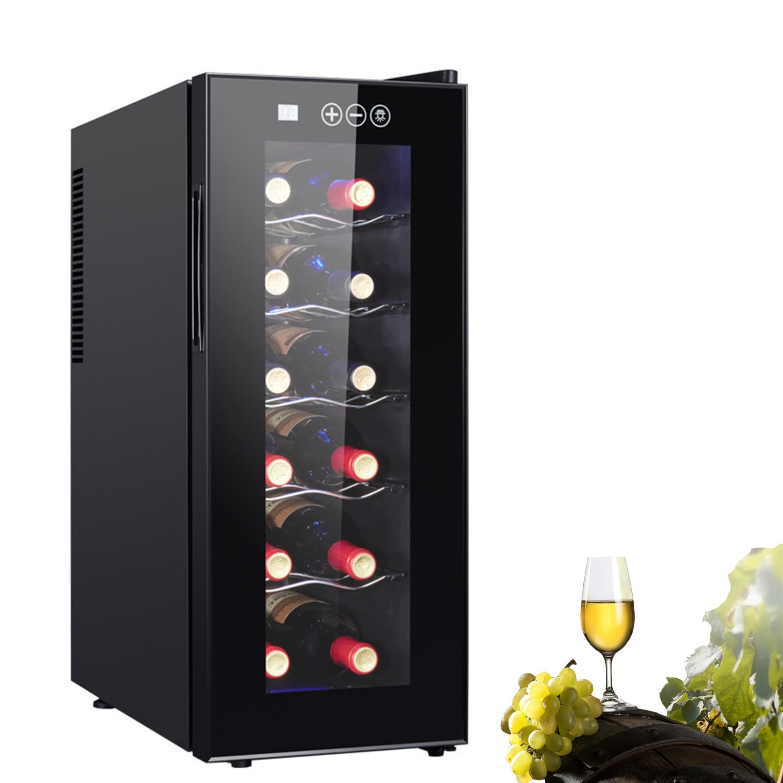 GQKVQ dssr65yh-1026682 Wine Cooler White