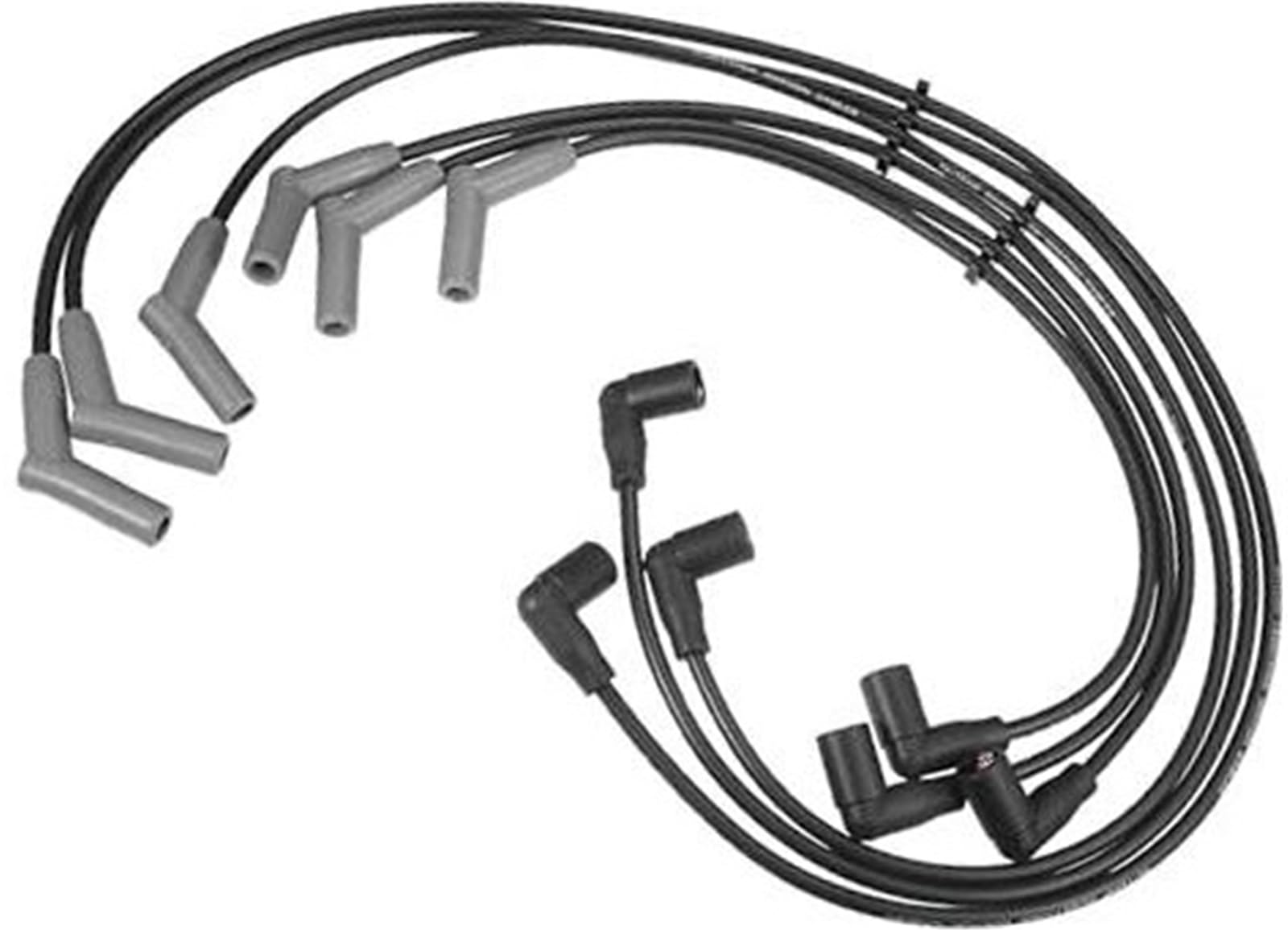 Przewody cewek zapłonowych do świec zapłonowych, kabel 7 mm, do Forda, do F-150, 2005-2008 V6 4.2L nr 3L3Z12259AB, opakowanie 6 szt. Przewód zapłonowy silnika samochodowego
