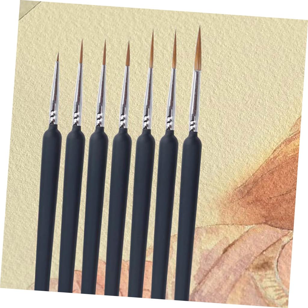 135 Piezas Pincel de Pintura al óleo Pinceles para acrilico rotuladores acuarelables Pintura Fina Kit de Pinceles para Pintar en Miniatura Juego de uñas Kit de manicura Rostro niño