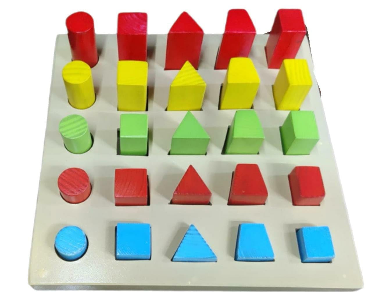 Peg Board Wooden 25 Pegs Muli Color Shape Size for Occupational Therapy and Physiotherapy Rehabilitation of Autistic and Cerebral Palsy Patients (B0D9WG38TT) Amazon Price History, Amazon Price Tracker