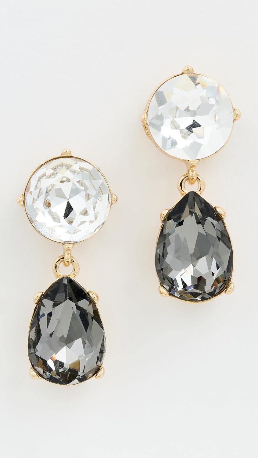 Kenneth Jay Lane Women's Teardrop Bottom Earrings - Image 2
