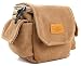 DURAGADGET Bolso Marrón/Canvas para Cámara Deportiva SJCam SJ6 Legend | Apeman A66...