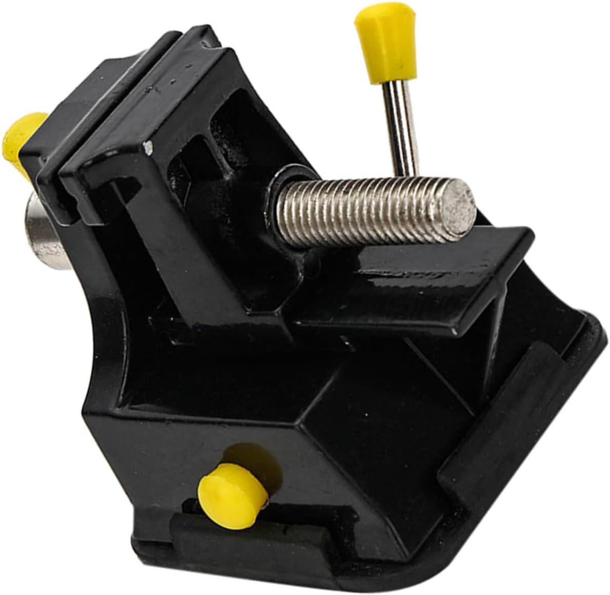 INOOMP Mini Alloy Table Vise Clamp-on Bench Carving Vise for Woodworking DIY Craft Jewelry with Portable Compact Design