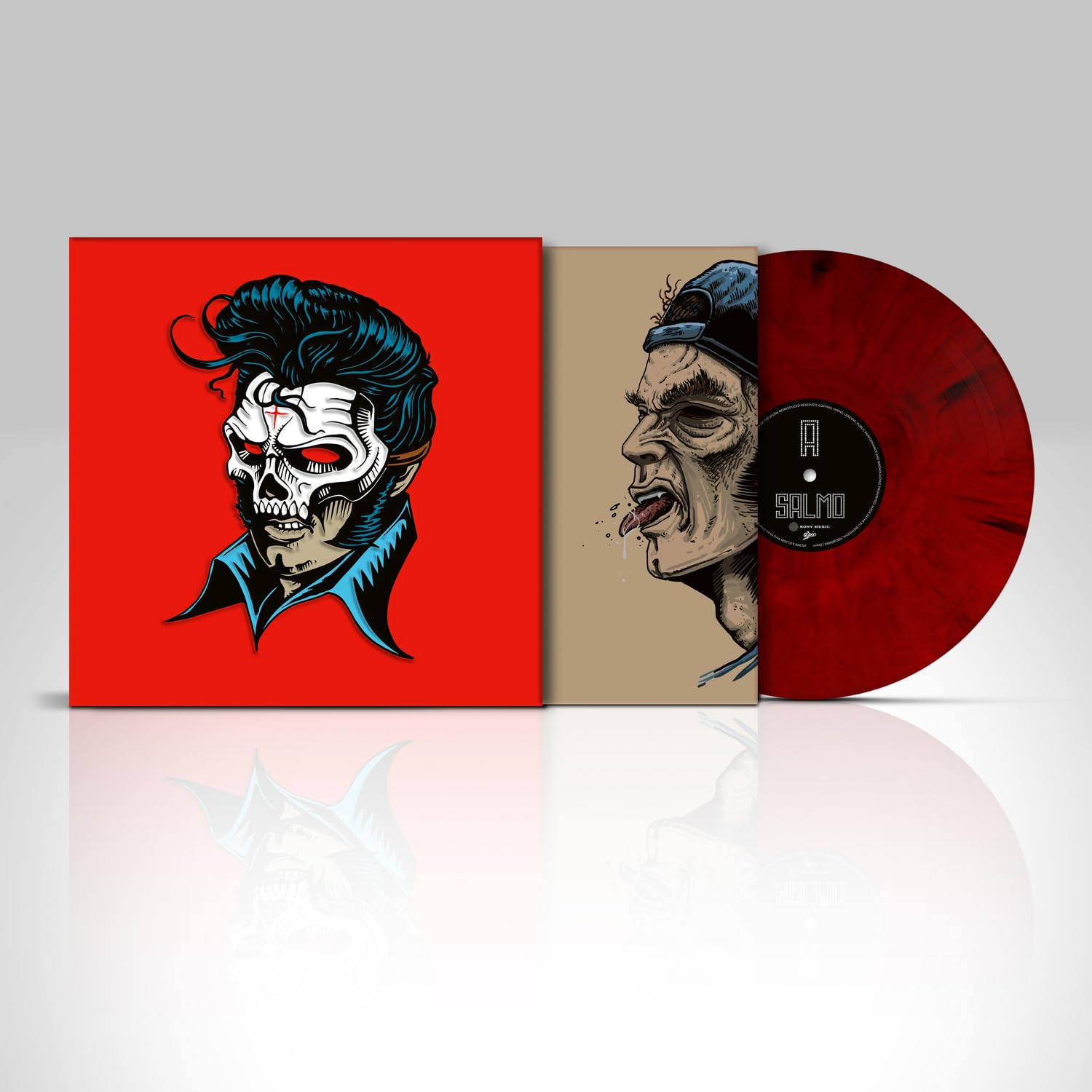 Hellvisback Marble Red+Black