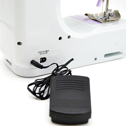 Miniatura 5 de Mini pedal de pie para máquina de coser de 4.9 ft, interruptor de pie para máquina de coser momentánea para el hogar, controlador de pedal operado