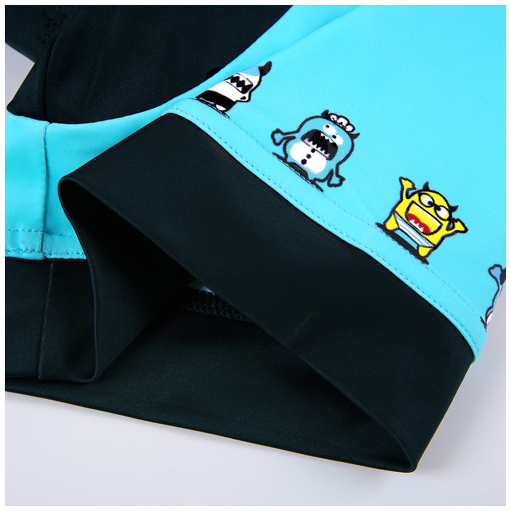 Niños Maillot de Bicicleta Ropa de Ciclo Camiseta y Pantalones Conjunto de 2 Piezas, Esqueleto Robot, 3-4 años (Etiqueta: S)