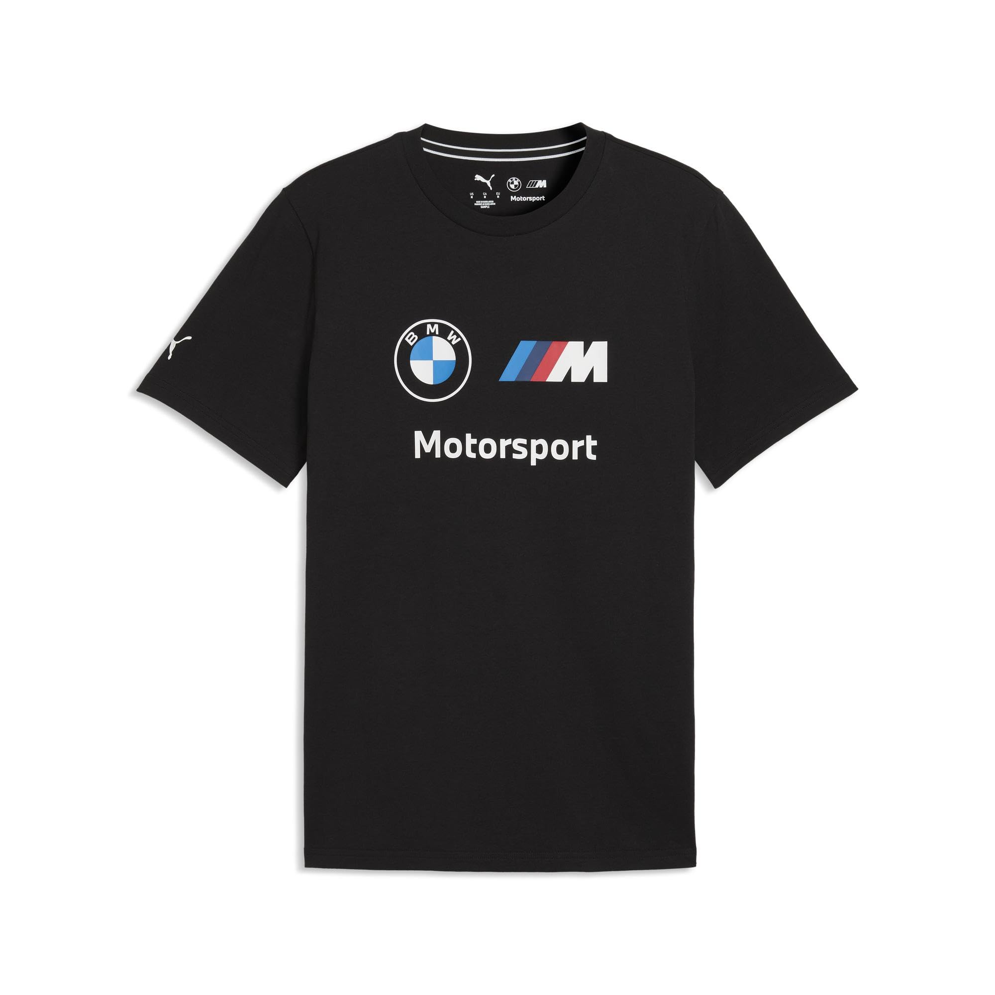 Puma  Black Bmw Mms Tee 71 in Size S, Sports Direct