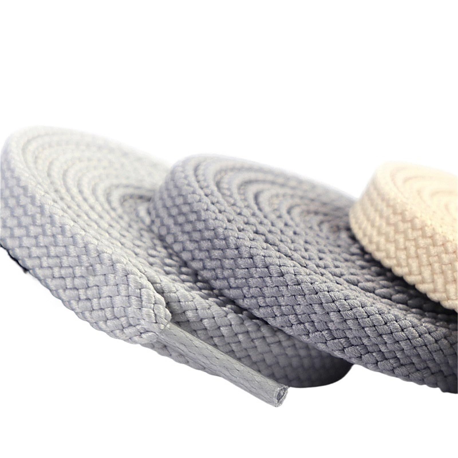 10 Paar verdickte klassische Schnürsenkel for Turnschuhe, solide, flache, lässige Sportschnürsenkel for Erwachsene und Kinder Für Sneaker