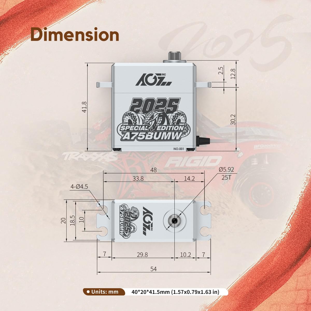 Amazon.com: AGFRC®: Anniversary Special Edition Servo Amazon.com: AGFRC®: Anniversary Special Edition Servo