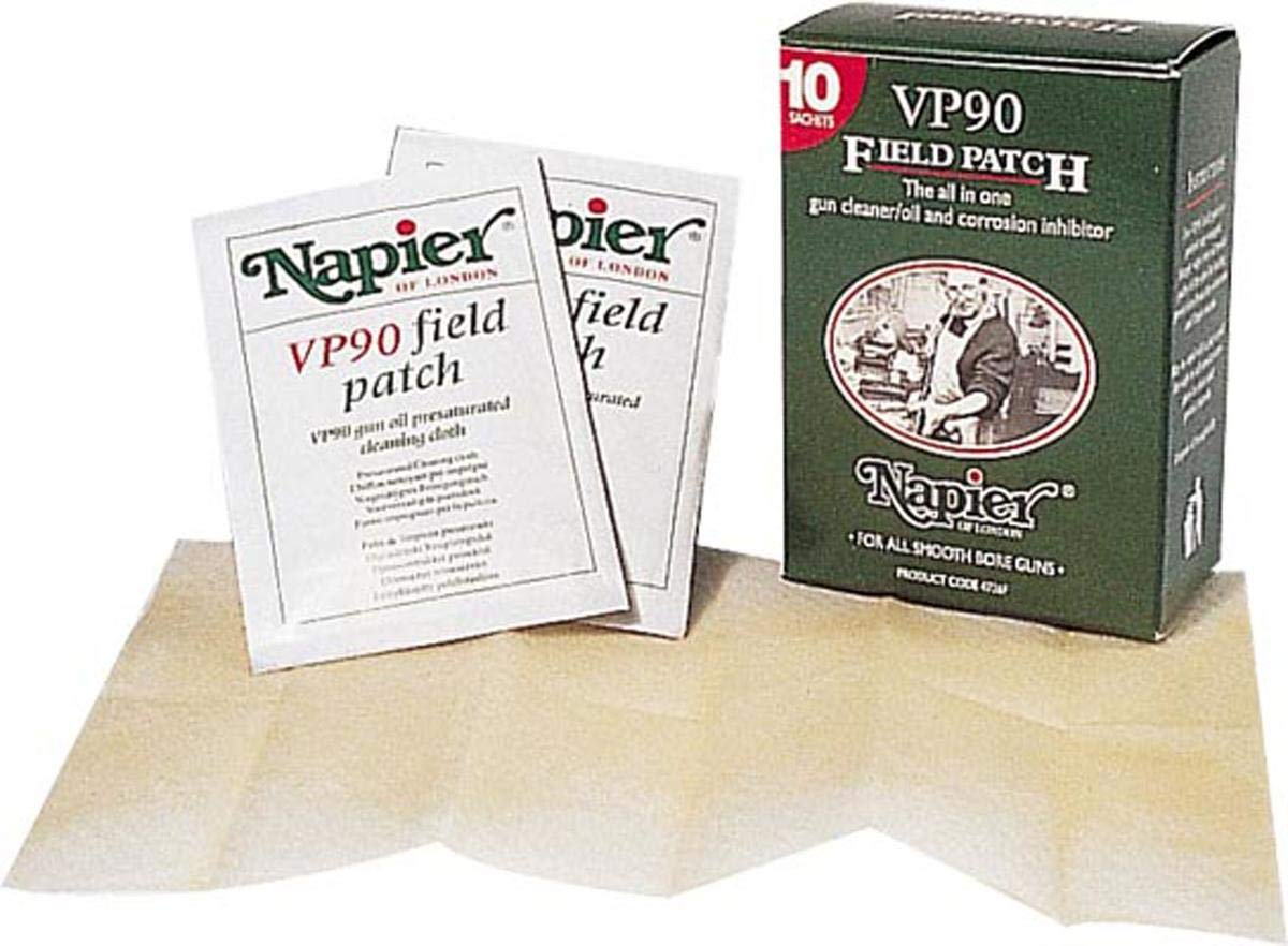 Napier Field Patch Box of 10 Patches VP90 - Quick And Convenient protection, 2ml Gun Oil in each, Green - Image 3