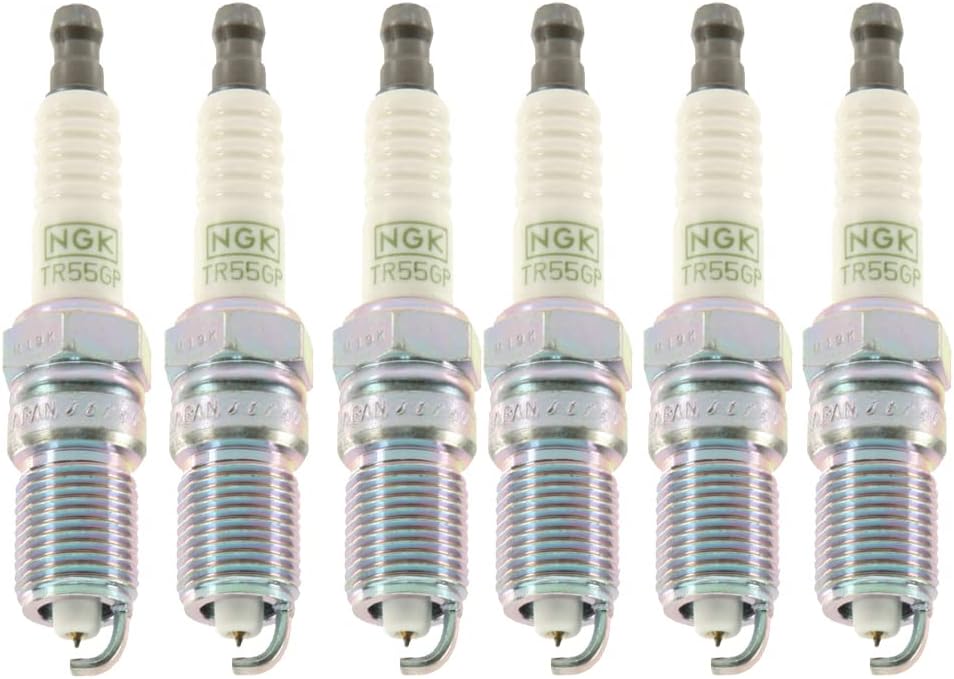 NGK Set of 6 G-Power Platinum Fine Wire Spark Plugs Trapezoid Tapered For V6