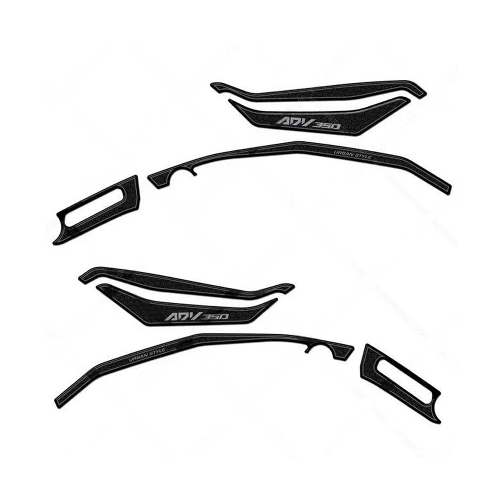 Motorbike Tank Pad Sticker Motorcycle Sticker Fuel Tank Pad for Adv 350 Adv350 2022 2023 Motorcycle Tank Sticker Protector Tank Pads Sticker
