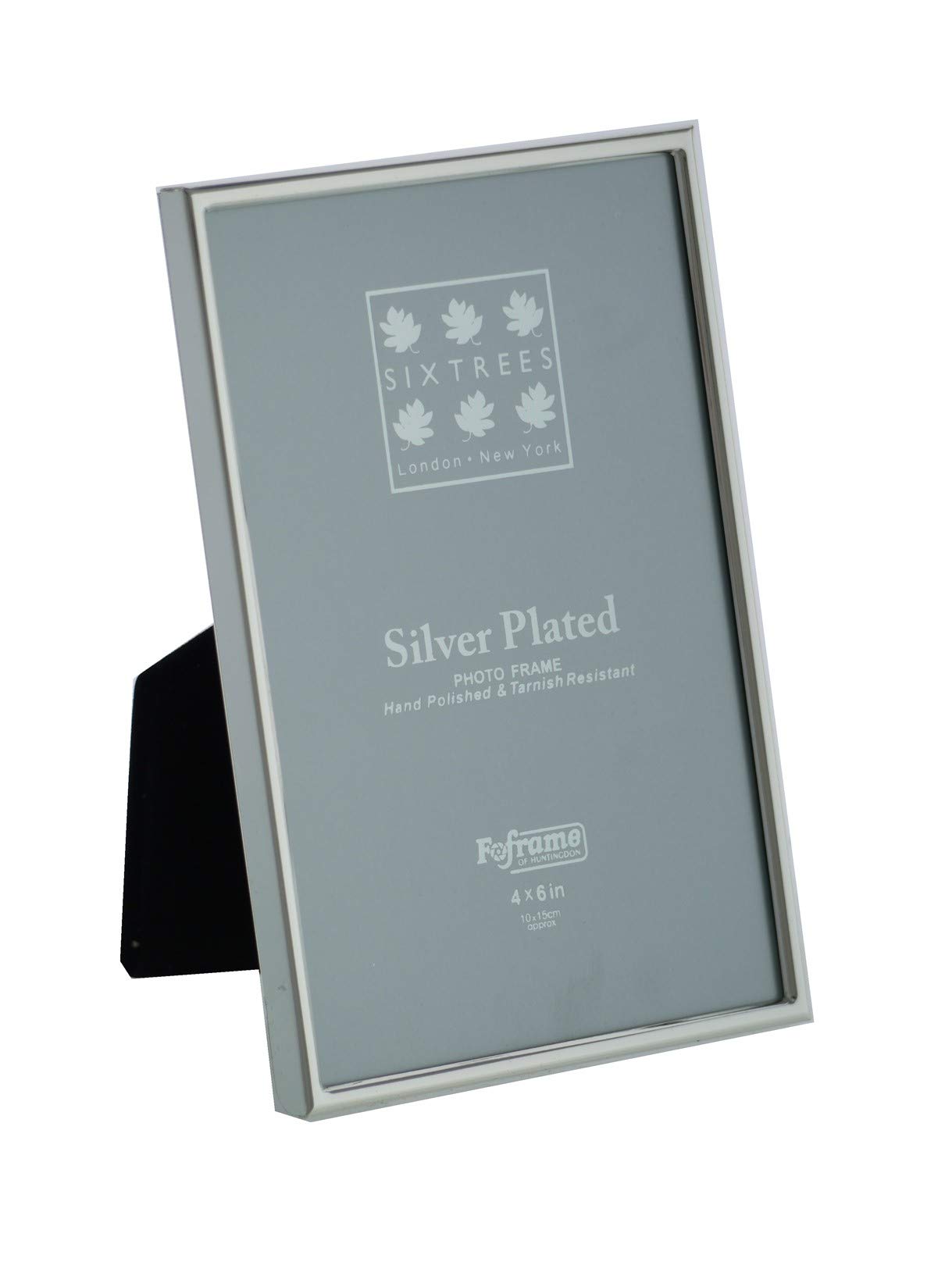 Sixtrees Cambridge Silver Photo Frame 4X6 Inches