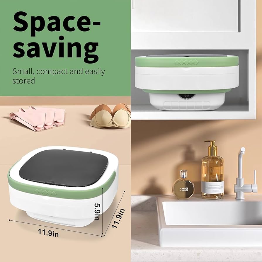 Amazon.com: Portable Washing Machine, 15L Upgraded With Spin