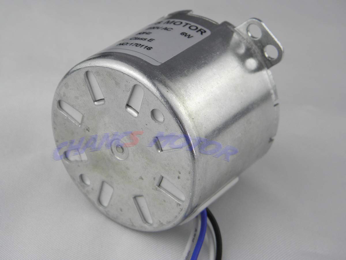 CHANCS Silnik synchroniczny z magnesem trwałym 50KTYZ 220 V 1-1,2 RPM silnik mikro-AC z uchwytem