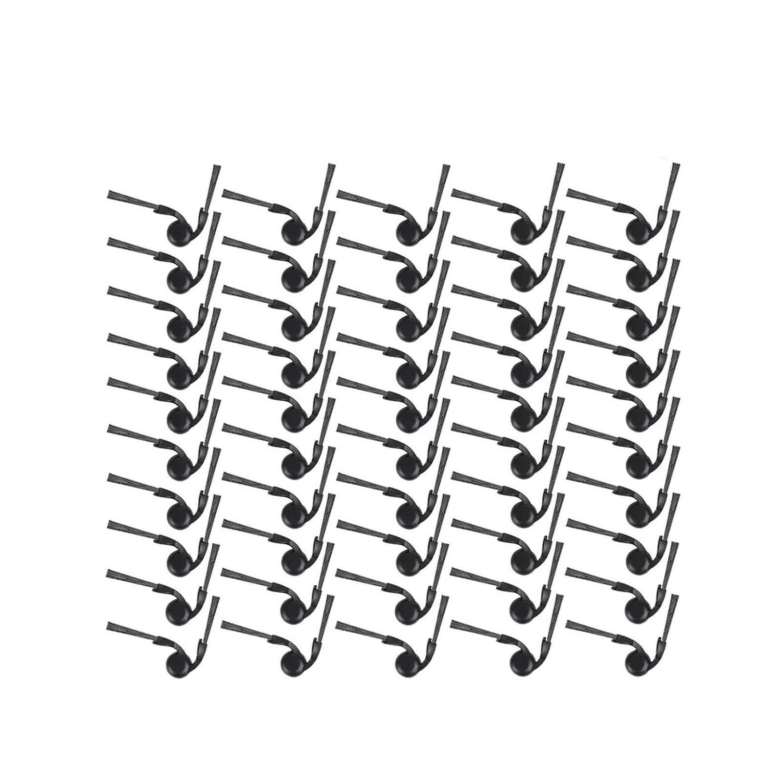 NBGRQWECZS Side Brush，Compatible For Xiaomi，S40 / OV81 /S40 Pro / OV71GL 5C/ 5/5 Pro/OV31GL/OV42CN/OV21GL Robot Vacuum Accessories(50pcs)