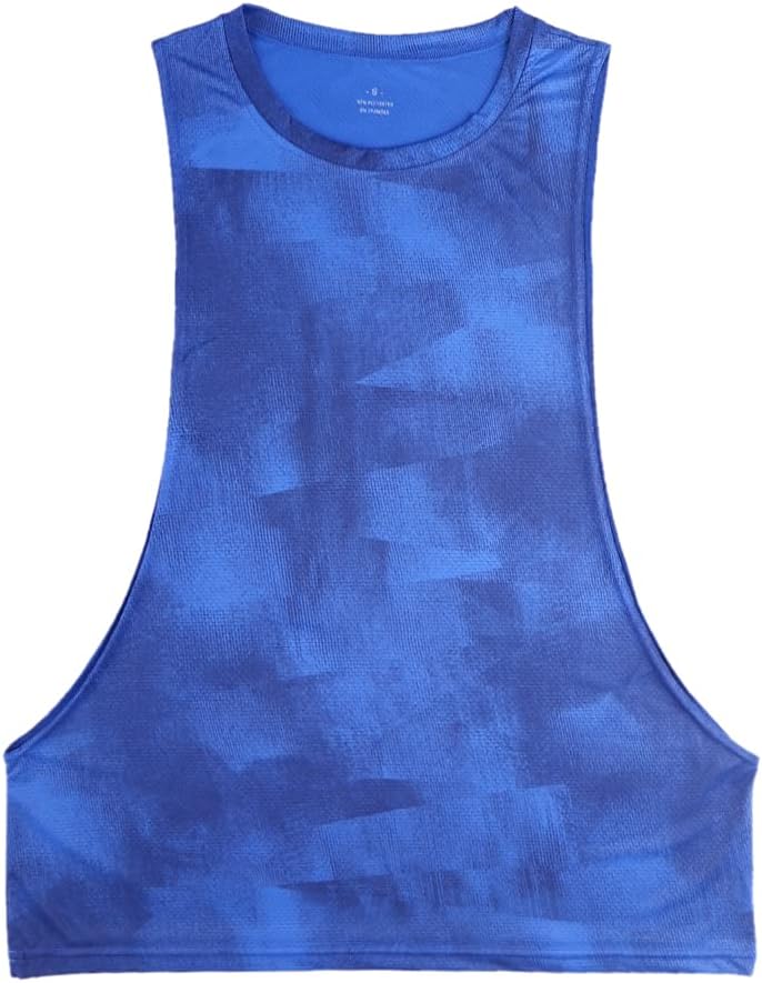 Men's Sleeveless Muscle Stringer Tank Top Cut Open Gym Training Bodybuilding Vest Shirts - Image 3