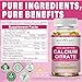 Calcium Supplements for Women Softgels, High Absorption Calcium Citrate Supplement Essential Mineral Calcium 1200 mg with Vitamin D3 Magnesium for Bone Health Support, Non-GMO, 2 Month Supply