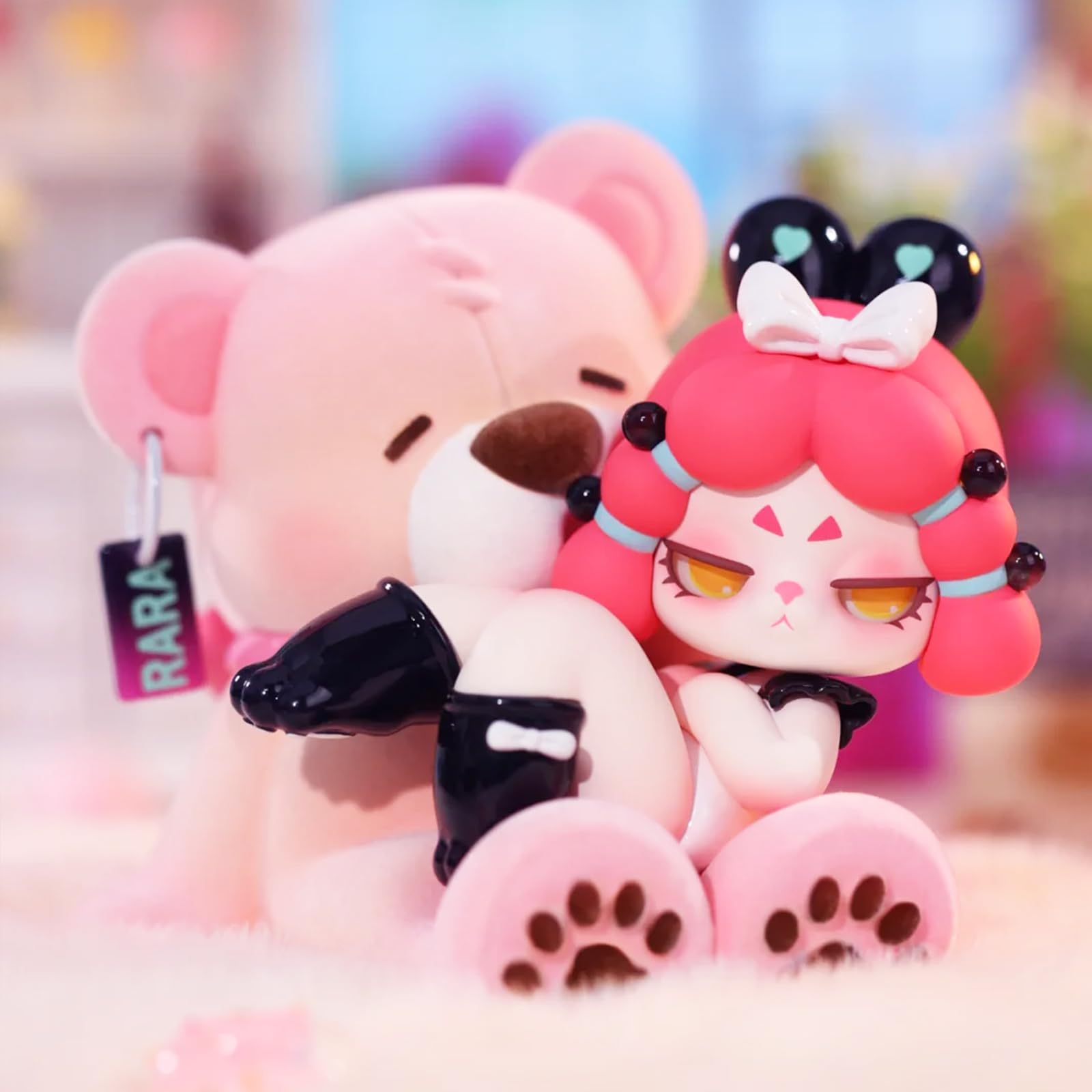 CALEMBOU Anime Blind Box, Cute DODO Series Blind Box Figure for Desktop Ornament, Collectable PVC Figure for Birthday Gifts (RARA Savage Growth Series)