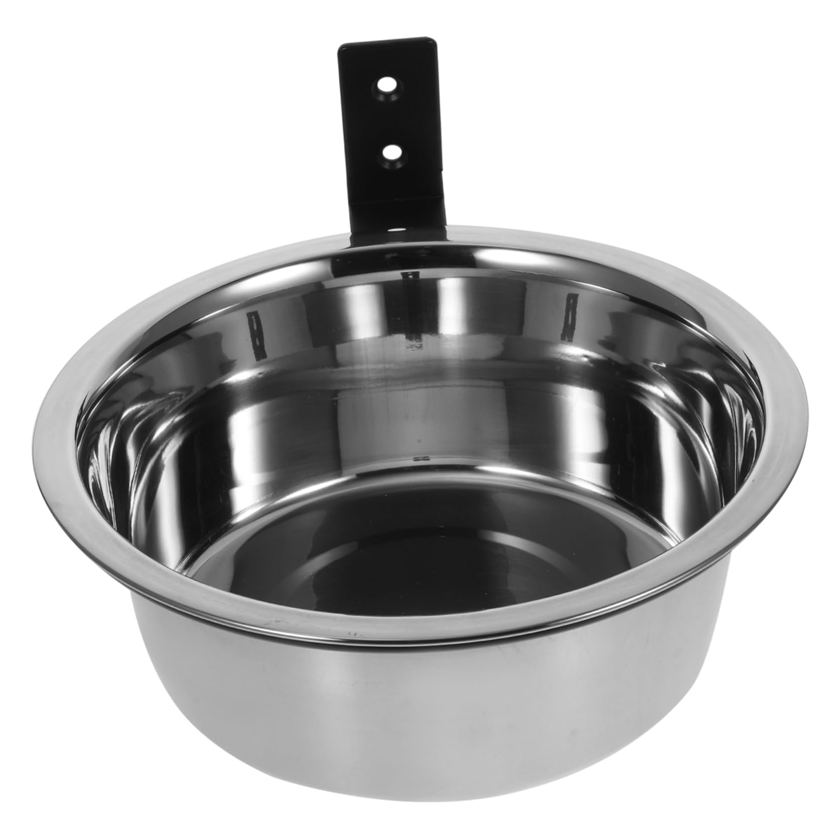 Milisten Dog Bowl Wall Install Elevated Dog Bowl for Medium Dogs Wall Mounted Feeding Bowl Stainless Steel Easy Wash