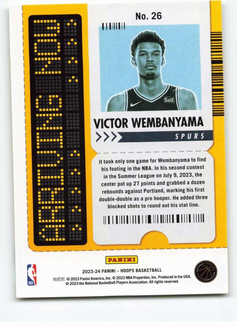 Amazon.com: 2023-24 Panini Hoops Arriving Now #26 Victor