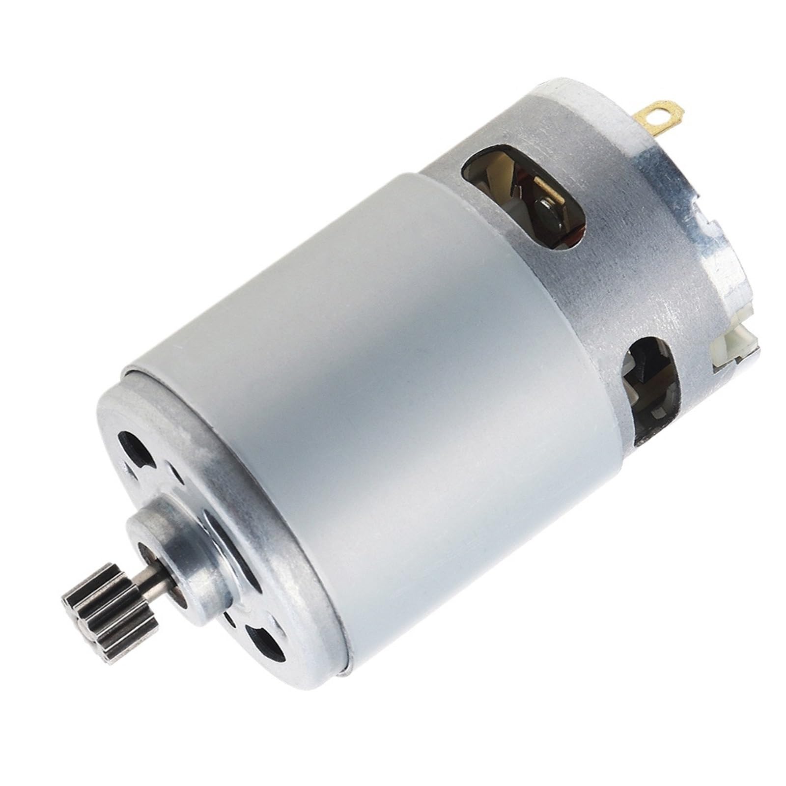Moteur RS550 DC 21V pour réparer une mini scie bloquée ou en panne