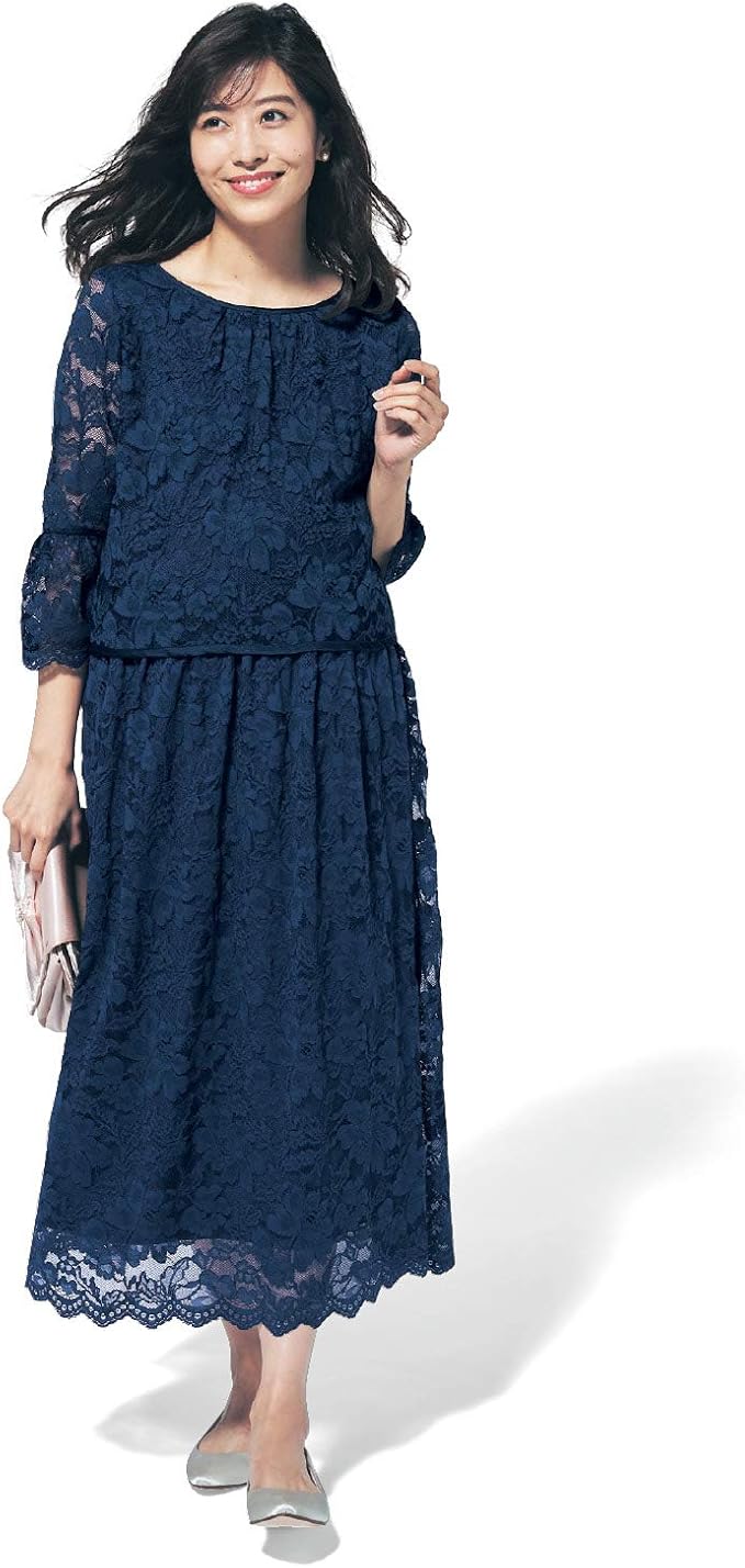 ラ激安新品６L 白フリルレース 半袖チュニック ワンピース 大きい