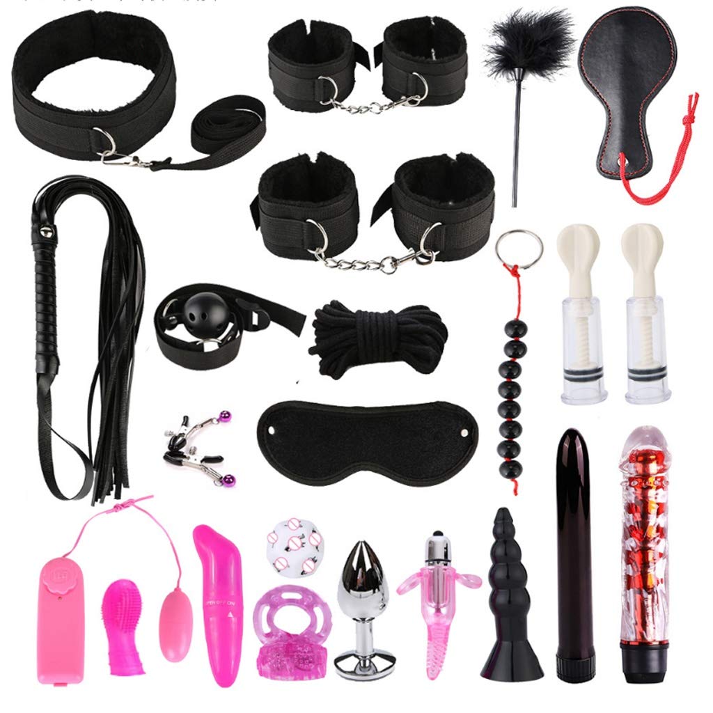 CQ Fun 23 Piece Flirt Bundle Sm Adult SēX Products Alternative Set Vibrating Mǎsturbation Massager Sunglasses T-shirt