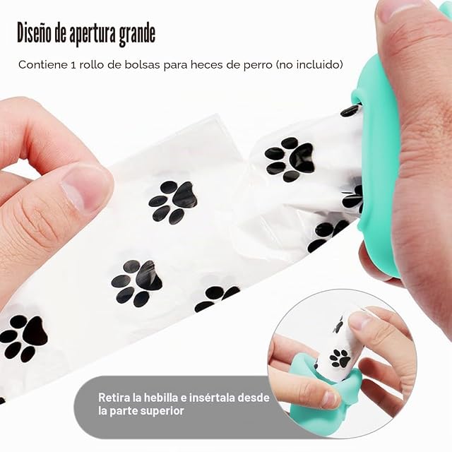 Foto 2 de 7 de Soporte para bolsas de excrementos de perro