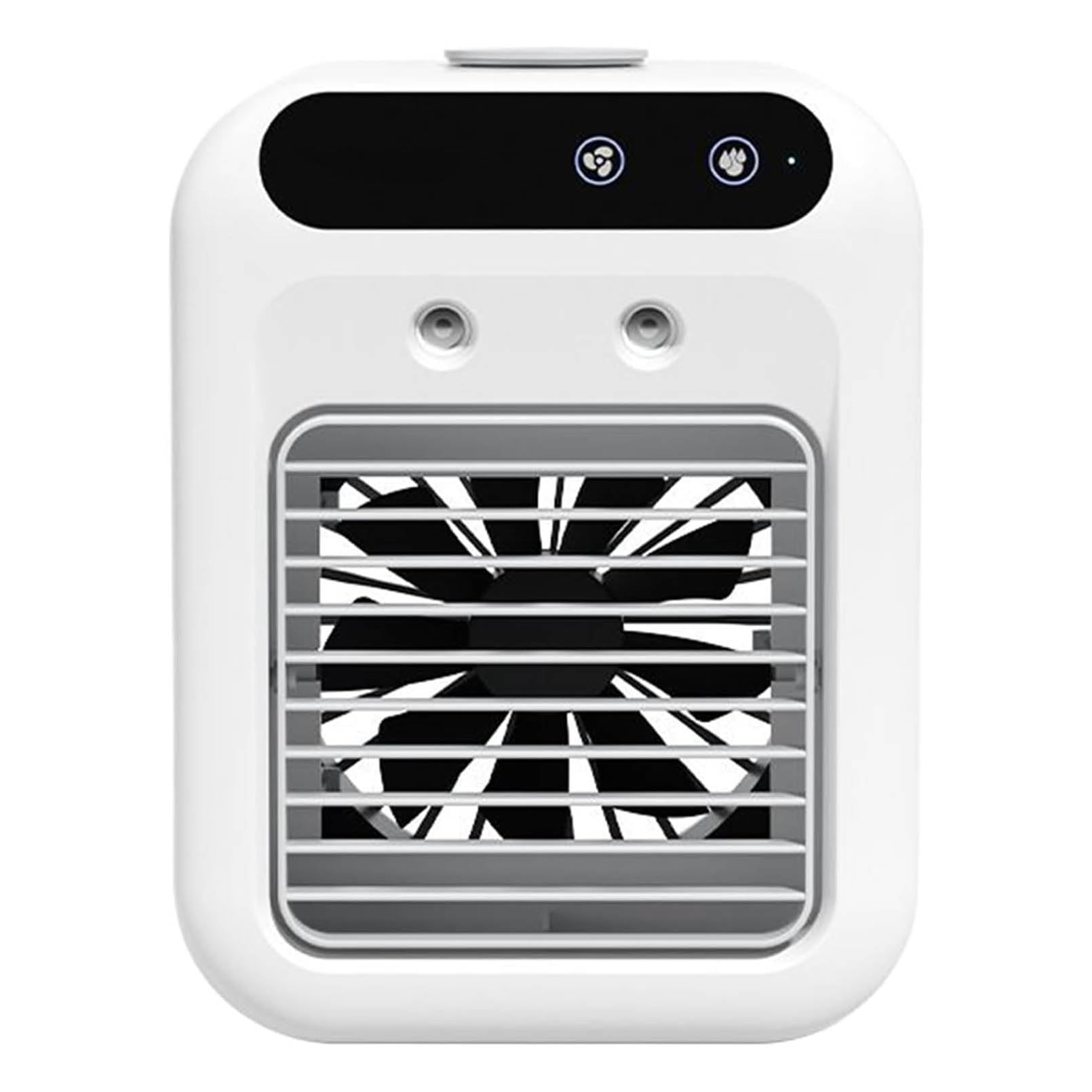 Cqahdsevf White Portable Air Conditioner Cooling Fan, Air Conditioner Fan Multicolor