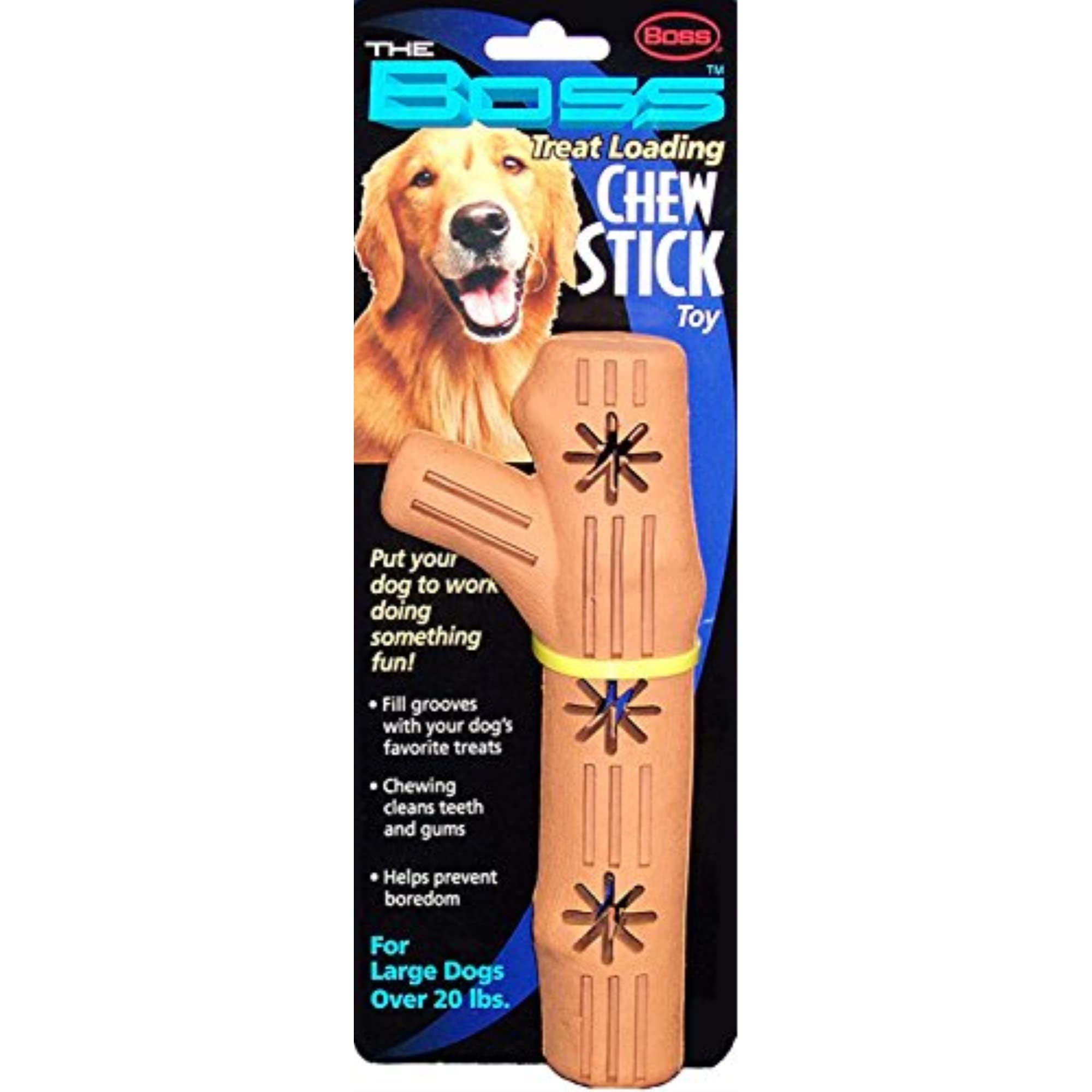 Boss PetLarge Rubber Chew Stick Treat Toy