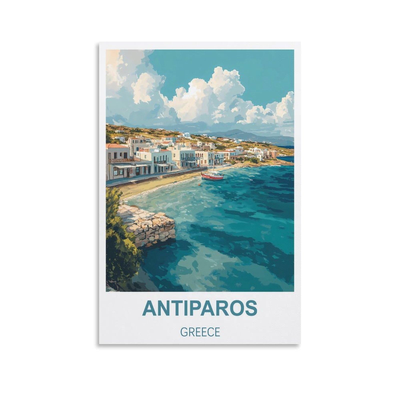 Jigsaw Puzzles for Adults 2000 Antiparos Greece 2000 Piece Jigsaw Puzzle For Adults - Challenging Puzzle Perfect for Game Nights 70x100cm
