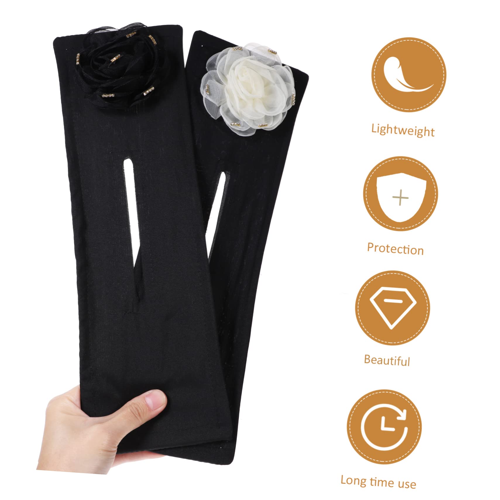 Housoutil 10pièces Outils De Chignon Fleuris Avec Épingle Accessoires De Coiffure Et Pur