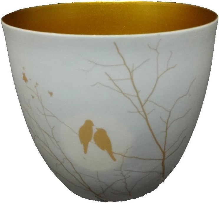 Light-Glow Candle Cup - Love Birds GO002