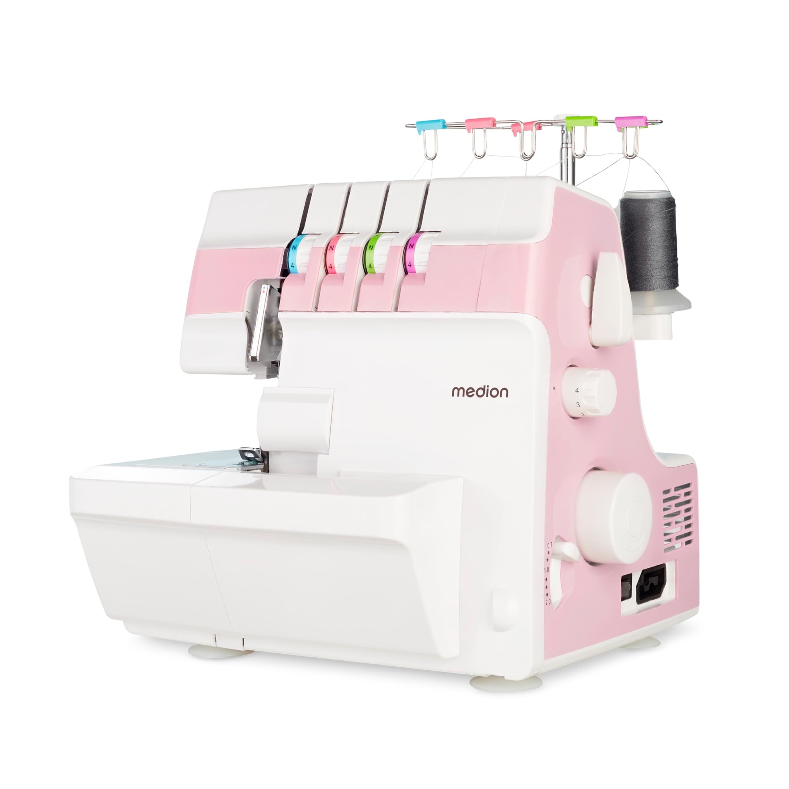 MEDION Overlock Nähmaschine SO90 (MD19169) – rosa