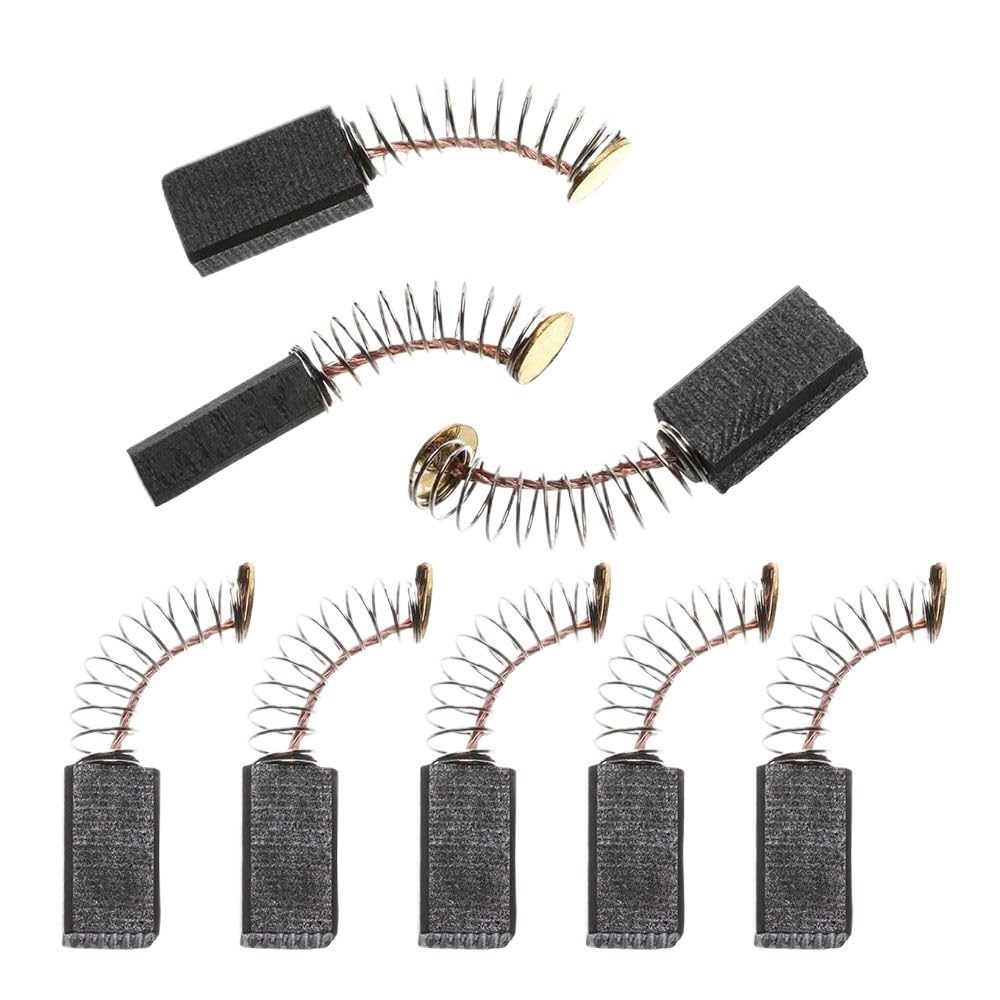 5/10 sztuk mi ni wiertarka elektryczna szlifierka zamienna szczotki węglowe części zamienne do silników elektrycznych narzędzie obrotowe 5 x 8 x 15 mm (10 szt.)
