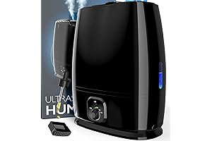 Everlasting Comfort Cool Mist Humidifiers for Bedroom
