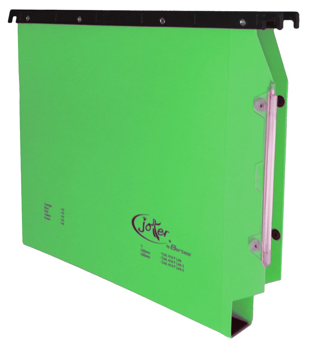 Cartelle sospese, 30 mm, 25 pezzi, colore: Verde