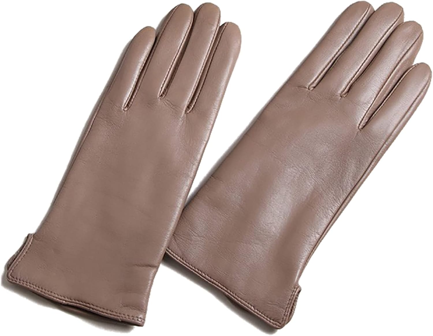 CAKERS Women Warm Leather Gloves|Soft Sheepskin Warm Ladies Gloves|Cold Weather Winter Gloves