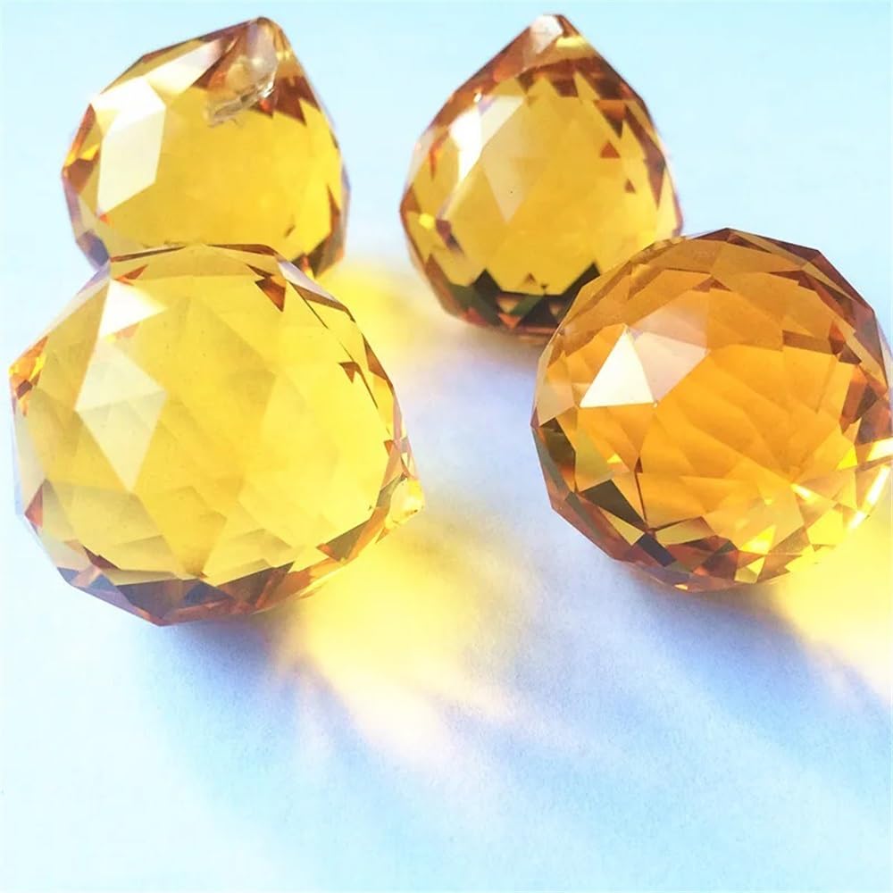 Assortiment de cristaux à facettes K9 de 30mm, 30 pièces/lot, for boules