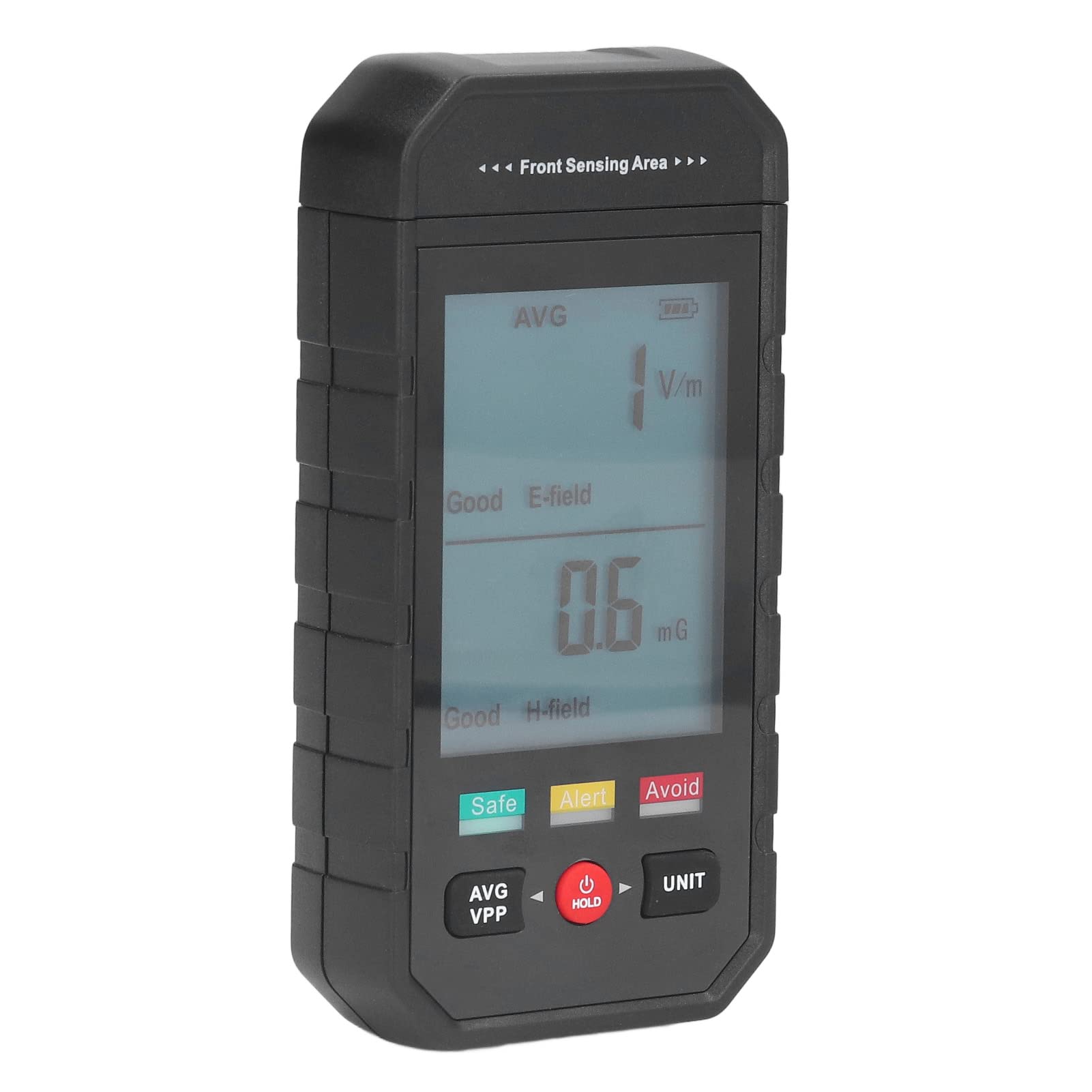 EMF Meter Detector with Alarm, Digital LCD Display, Portable Electromagnetic Field Radiation Test Device for Home Office Outdoor Hunting, The,EFT,EMFD,Electromagnetic Radiation